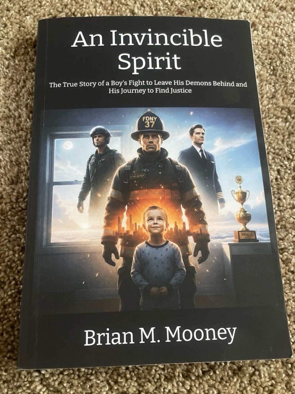 An Invincible Spirit Poster - Black